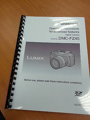 Panasonic Lumix Dmc Fz47 User Manual